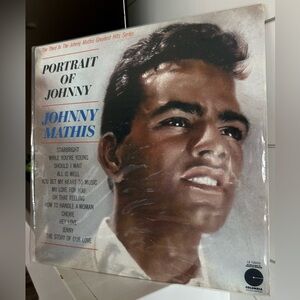 Columbia Portrait of Johnny Mathis Album Cover